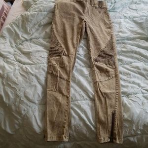 Mustard Skinny Leggings